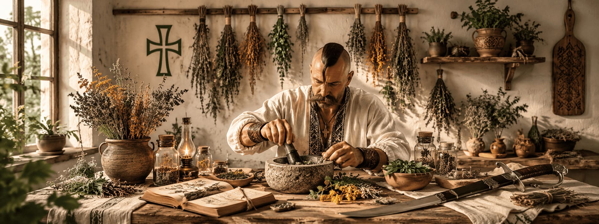Cossack Remedies: Ancient Ukrainian wisdom for modern healing.