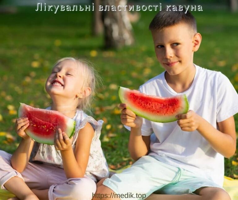 Лікувальні властивості кавуна