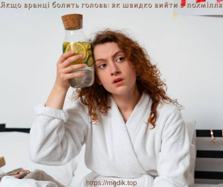 Якщо вранці болить голова: як швидко вийти з похмілля