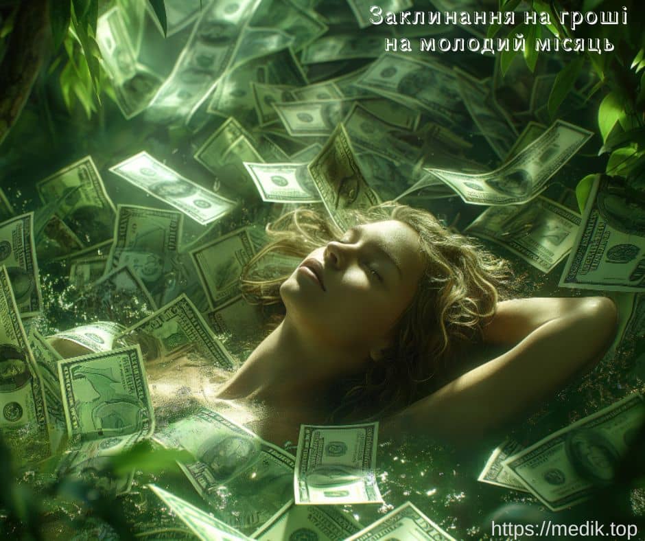 Заклинання на гроші на молодий місяць Заклинання на гроші на молодий місяць
